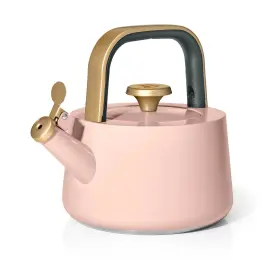 Beautiful 829486197185 1.8l Ceramic Non-stick Stovetop Tea Kettle Rose By Drew Barrymore