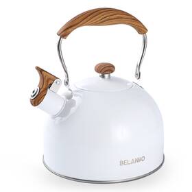 Belanko Be-2.5l-gw Tea Kettle 85 Oz / 2.5 Liter Whistling Pots For Stove Top Fo