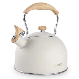 Be-2.5l-mw Belanko Tea Kettle 85 Oz / 2.5 Liter Whistling Pots For Stove Top Food St