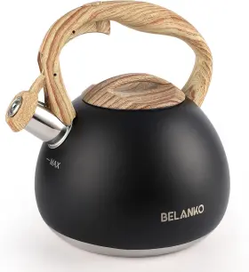 Be-3l-bc Belanko Tea Kettle 102 Oz / 3 Liter Whistling Pots For Stove