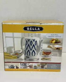 Bella 829486137242 New Electric 1.5lceramic Kettle Fill Switch On And Serve Cordless