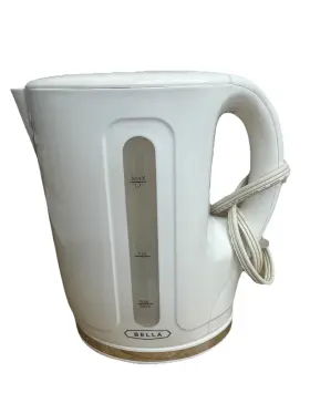 Ke7943 Bella 1.7l White Corded Electric Kettle 1500w 120v Plastic 28in Ke7943 Bella 1.7l White Corded Electric Kettle 1500w 120v Plastic 28in