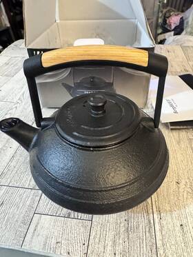 Berghoff 413821009056 Nib Cast Iron Teapot Neo With Strainer