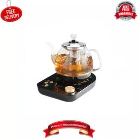 Bestier S03130023 Glass Electric Kettle 0.8l Black Infuser And Temp Control