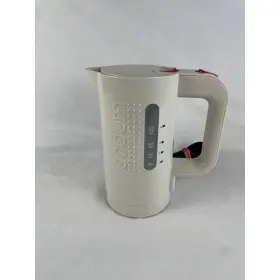 11451-913us Bodum Bistro Electric Water Kettle 0.5l 17oz Off-white Red 11451 700w Small Tea