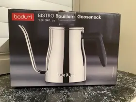 19905-01us Bodum Bistro Gooseneck 1 Liter Water Kettle