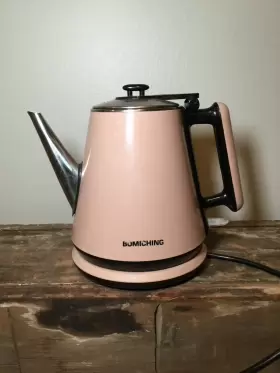 Bomiching 726084901285 Electric Water Double Wall Food Grade Stainless Steel Tea Kettle