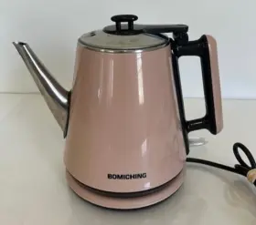 Ym1360-1201 Bomiching Pink Electric Tea Kettle Pot
