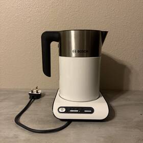 Bosch Twk8631gb Styline White Cordless Kettle With Variable Temperature