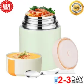 56285 Branded Termos Para Comida Grande 27 Oz Caliente Calentador De Portatil Acero Inoxidable