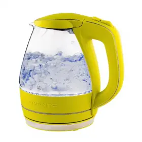 Branded 744110937107 Illuminated 6.5-cup Green Electric Kettle With Filter Fast Heating And Auto-shu