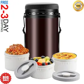 89554 Branded Termos Para Comida Grande 78oz Caliente Calentador De Portatil Acero Inoxidable