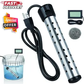 Mj-r13 Branded Calentador De Agua Electrico Portable 110v Sumergible Para 5 Galones Caliente