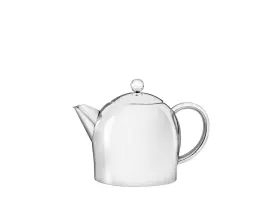 Bredemeijer 735533958497 Santhee Double Walled Teapot 0.5-liter Stainless Steel Glossy F Inch