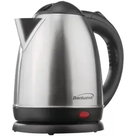 6.34-cups Brentwood 445023468414 1.5 L Brushed Stainless Steel Electric Tea Kettle