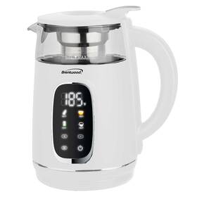 Brentwood 812330026601 1 100-watt 1.7-l Cordless Digital Glass Electric Kettle