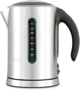 Bke700bss Breville 021614058171 Soft Top Pure Hot Water Kettle 7 Cup Brushed Stainless Steel
