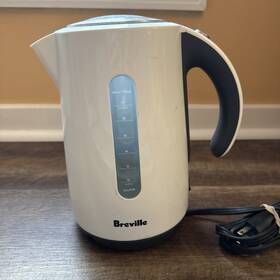 Breville Bke625 Kettle 7-cup Electric White