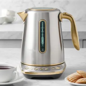 Bke845dbb1bna1 Breville Smart Kettle Luxe Stainless Steel And Brass