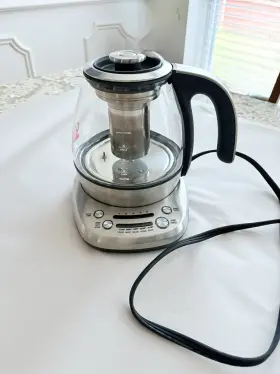 Btm500clr Breville Tea Maker Compact Infuser And Water Kettle 34 Oz