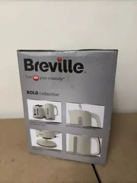 Vkt223 Breville Bold Vanilla Cream Electric Kettle 1.7l 3kw Fast Boil