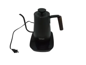 Tsk-3613ct Brim Tsk-3613 Gooseneck Kettle With Wood Handle Perfect Pour Brew Coffee Tea