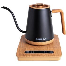 Bunspour Wegk-101 Electric Gooseneck Kettle 1200w 120v 60hz Boil Dry Protection Auto Shutoff