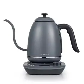 Buydeem 313049311373 0.8 L Electric Gooseneck Kettle 304 Food Grade Stainless Steel Boiler Heater Wit