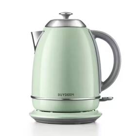 Buydeem 445040111157 1.7 L Stainless Steel Electric Tea Kettle With Auto Shut-off And Boil Dry Protec