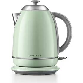 Buydeem 445050583548 1. 7 L K640 Stainless Steel Electric Tea Kettle Auto Shut-off Boil Dry Protectio