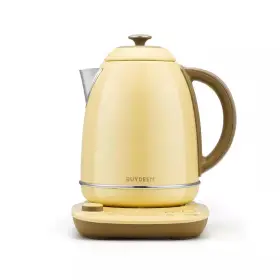 Buydeem 711181171204 7-cup 1.7 L Stainless Steel Electric Tea Kettle With Temperature Control And Boi
