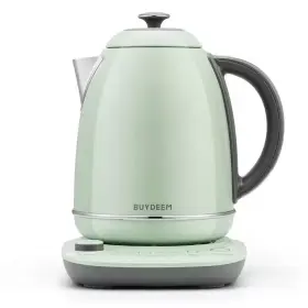 Buydeem 744759549891 7-cup 1.7 L Stainless Steel Electric Tea Kettle With Temperature Control And Boi