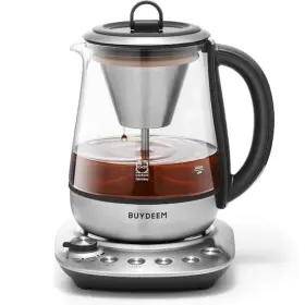 Buydeem 760752703023 1.5 L Electric Kettle Coffee Brewer For Tea And Clear 1 Cup