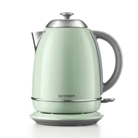 Buydeem 760752703061 1.7 L Stainless Steel Electric Tea Kettle With Auto Shut-off And Boil Green