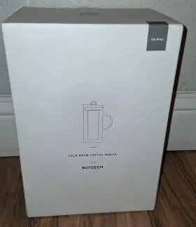 Cd2007b1 Buydeem Ink Gray Cold Brew Coffee Maker In Box New