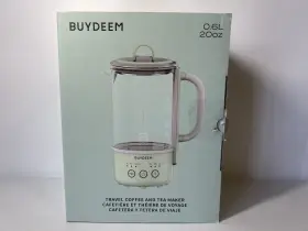 K32us-90-a2 Buydeem Travel Coffee And Tea Beverage Maker 0.6l 20oz Electric Kettle