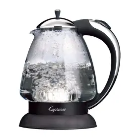 Capresso 882516464404 259 Water Kettle 10 Inch X 8.25 6.25 Polished Chrome