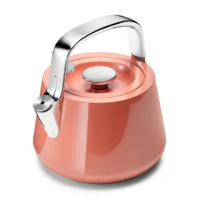 Caraway 850036593294 2 Quart Whistling Tea Kettle - Durable Stainless Steel Pot Fast Boiling