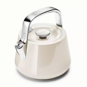Caraway Home 445046440466 Stovetop Whistling Tea Kettle In Cream