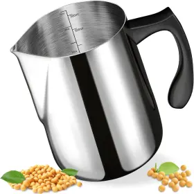 Ccrnb001 Casaculina Candle Making Pouring Pot 32oz Stainless Steel Wax Melting With Silver
