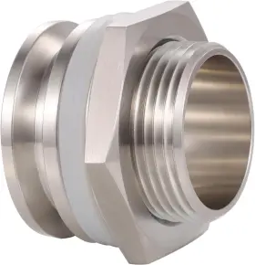 Ceaeso 313024921955 2.0 Inch Tri Clamp Bulkhead Compression Fittings Stainless Steel 304 Homebrew Kettle