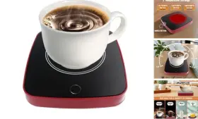 Gy50-233 Ceeffelian Coffee Mug Warmer - Gifts For Women Fast Heating 16w Common