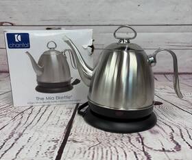 Chantal 088818106350 New Mia Ekettle 4 Cup /32 Ounce Electric Water Kettle Brushed Stainless