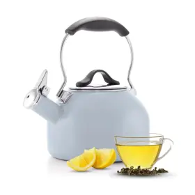 Chantal 088818108156 1.8 Quart Kettle Oolong Series Premium Enamel On Carbon Steel Whistling Even