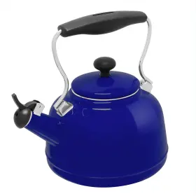 Chantal 088818108958 Vintage 1.7-quart Enamel-on-steel Teakettle Blue