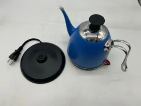 Chantal 088818116106 32oz. Ryder Ekettle Electric Water Kettle Matte Blue Cove