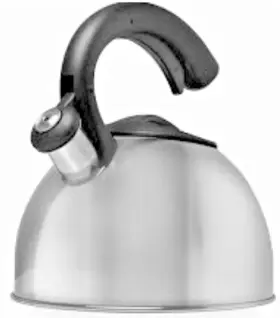 Ccsl37-push Chantal Tea Kettle Brand Black And Silver 1.8 Quart Push Button