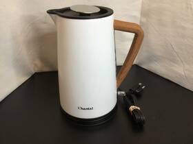 Chantal Elsl37-080mw Electric Kettle. 1.8 Quart Fade Gray . Excellent