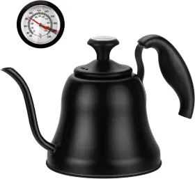 Chefbar 313057955934 Tea Kettle With Thermometer For Stove Top Gooseneck Pour Over Coffee