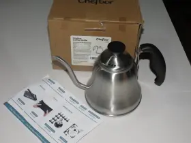 Chefbar 634759840237 Coffee Kettle For Stove Top Premium Gooseneck Pour Over